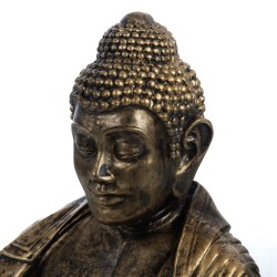 Statue zen patine doré
