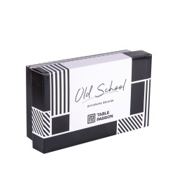 Coffret de 6 gobelets Old school 9 cl