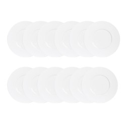 Maxi lot de 12 assiettes à...