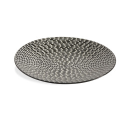 Assiette plate Patio 27 cm (lot de 6)