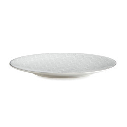 Assiette plate 27 cm Chloe Anthracite (lot de 6)