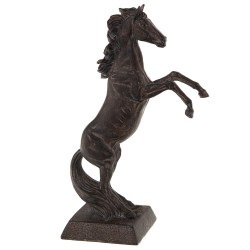 Cheval cabré bronze antique