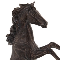 Cheval cabré bronze antique