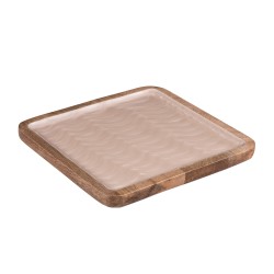 Plateau carré Mellow 25 x 25 cm (1 modèle aléatoire)