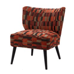 Fauteuil Henri Terracotta