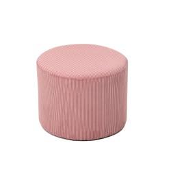 Pouf Velvet rose