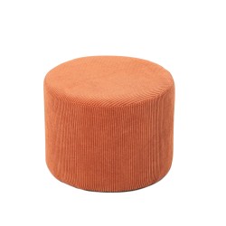 Pouf Velvet ocre