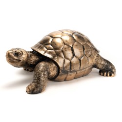 Tortue Patine doré 73 cm 