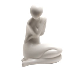 Statue femme blanche 