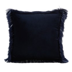 Coussin Iris bleu et ivoire 45x45 cm (lot de 2)