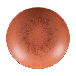 Assiette Creuse Onyx 22 cm Terracotta (lot de 6)