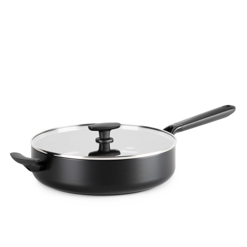 GreenPan Sauteuse Barcelona Pro avec couvercle 24cm noir Barcelona Pro –  GreenPan BE