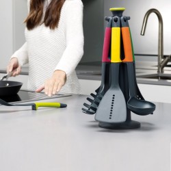 set de 6 ustensiles avec support elevate carousel