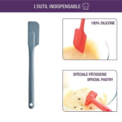 Demi-spatule en silicone gris