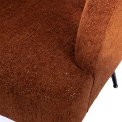 Fauteuil Tallinn terracotta 