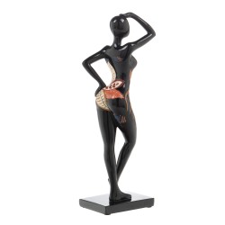 Statue femme Julian noir 40 cm