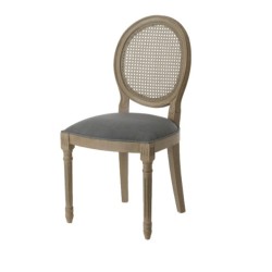 Chaise médaillon gris (lot...