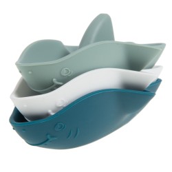 Lot de 3 jouets bain requins