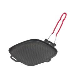 Grill carré en fonte 25 cm