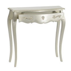 Console antic silver Murano 80x25 bois