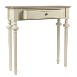 Console 1 tiroir Légende 80x25 bois de Mindi
