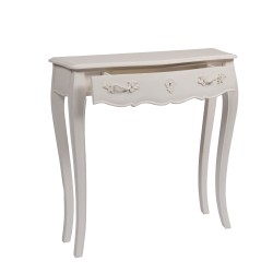 Petite console blanc cassé Murano