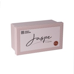 Coffret de 4 coupelles Jaspe 12 cm beige