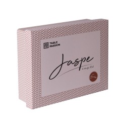 Coffret de 4 mugs Jaspe 35 cl beige