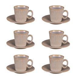 Coffret de 6 tasses à café...