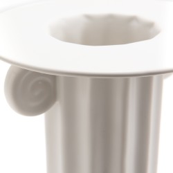 Vase colonne blanc 25 cm