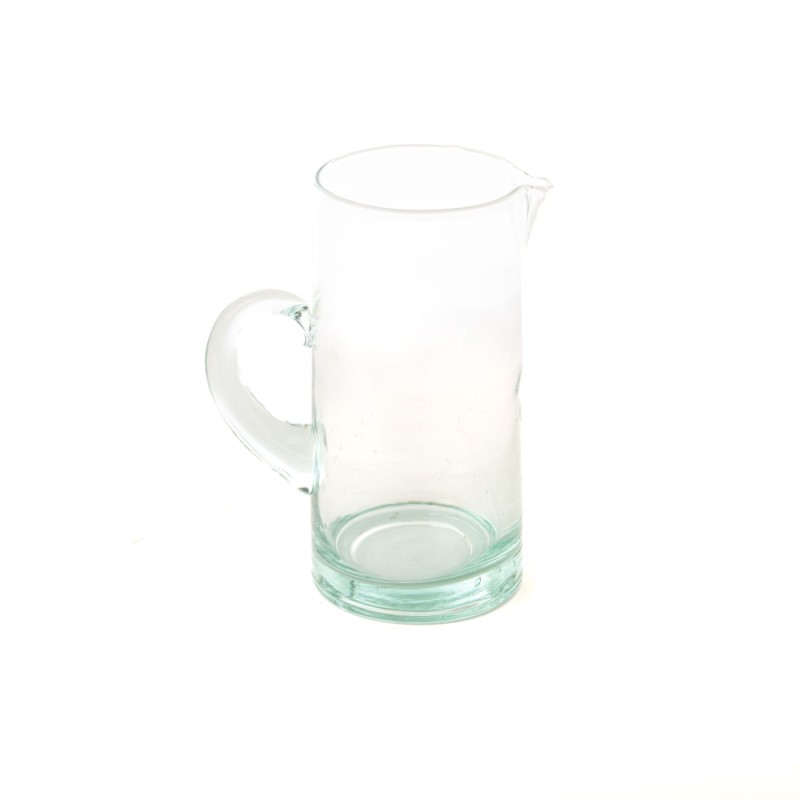 Carafe en verre avec anse