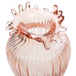 Vase lys rose 17 cm 