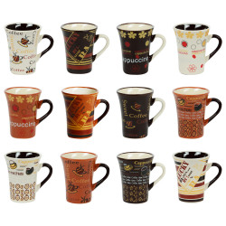 Coffret 12 tasses cafe 8 cl...