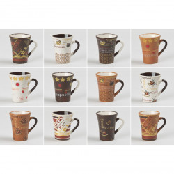 Coffret 12 tasses cafe 8 cl collector