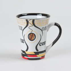 Tasse à expresso Color 15 cl décors assortis (lot de 6)