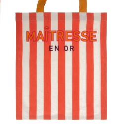 Tote bag Maîtresse en or