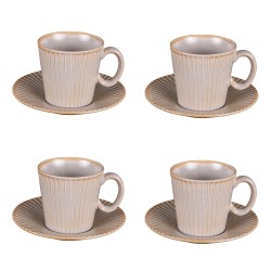 Coffret de 4 tasses à café...