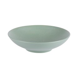 Assiette creuse Vésuvio sauge 19 cm (lot de 6)