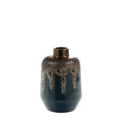 Vase campagne bleu nuit 28 cm 