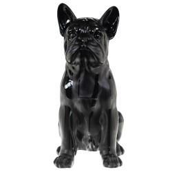 Bulldog Yuki assis Loft noir 82 cm