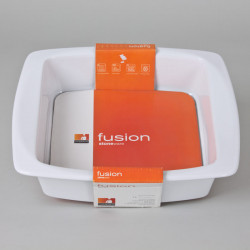 Plat carré Fusion 30 cm