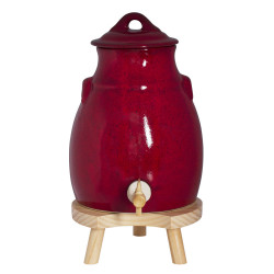 Vinaigrier 3,5 l en grès...