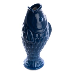Vase poisson bleu 29 cm