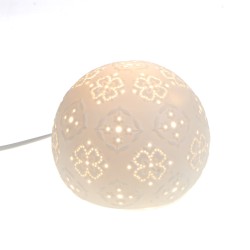 Lampe boule Léane