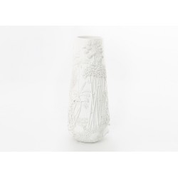 Vase blanc Feuille 83 cm