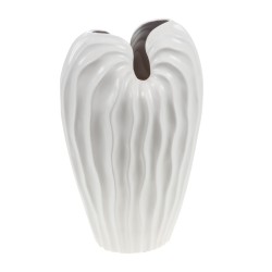 Vase Doris 41 cm blanc