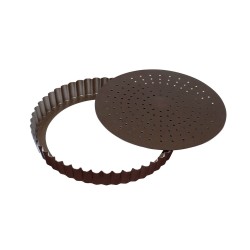 Moule à tarte rond cannelé...