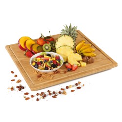 Planche à découper en bambou 56 x 50 cm