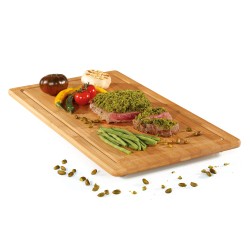 Protège plaques de cuisson bambou 49,5x28 cm