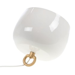 Lampe de table Samuel blanc 28 cm